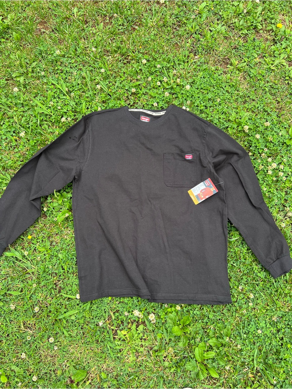 Wrangler Heavy Weight Black Longsleeve